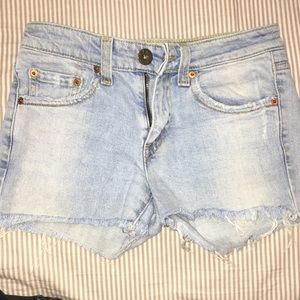 Levi's Cutoff jean shorts